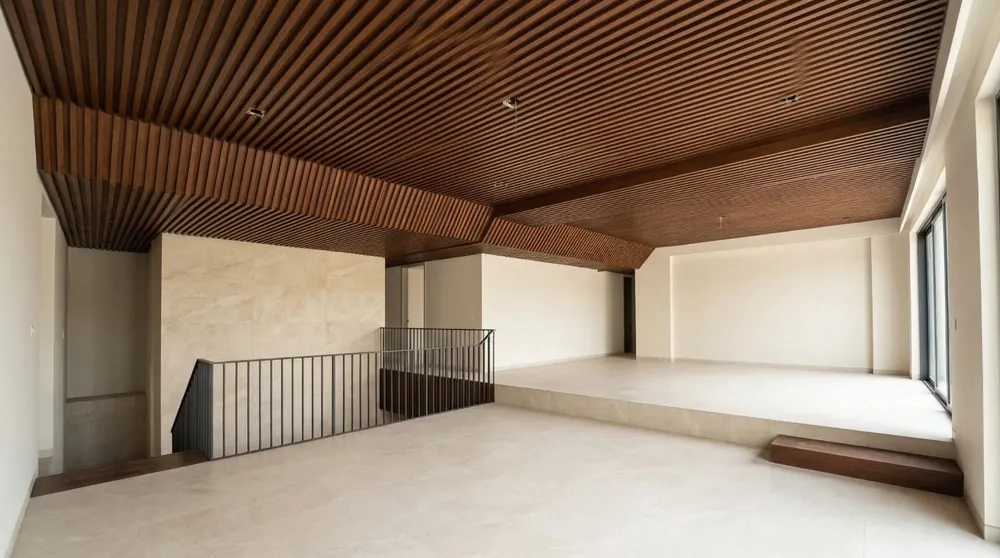 Living area ceiling